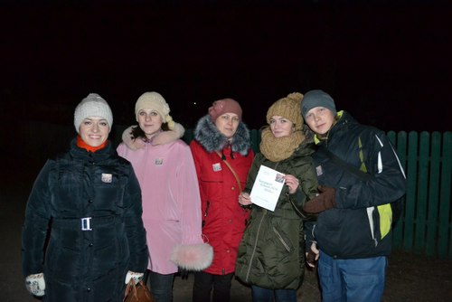 Команда "Музейщики" в ходе игры "Бегущий город". Фото vk.com/mc_alfa